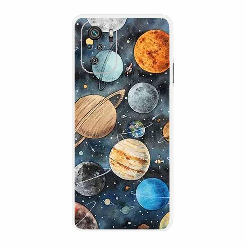 Für Xiaomi Poco M5 Klare Hülle Mode Bemalte Silikon Weiche Rückabdeckung Für Xiaomi Poco M5 Transparente Handyhülle POCO M 5 Hülle