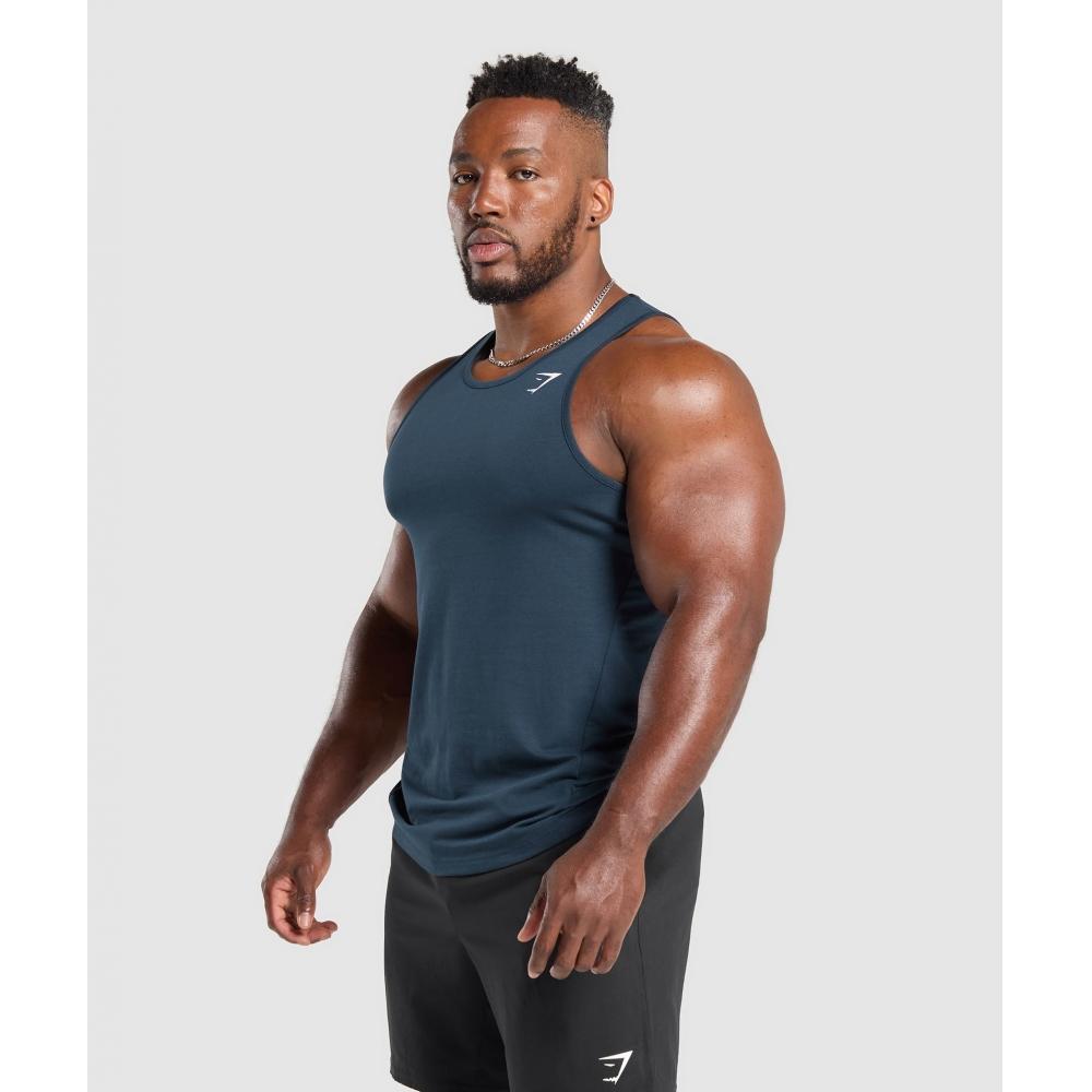 Gymshark Critical 2.0 Tank Navy A2a1e Ubcy