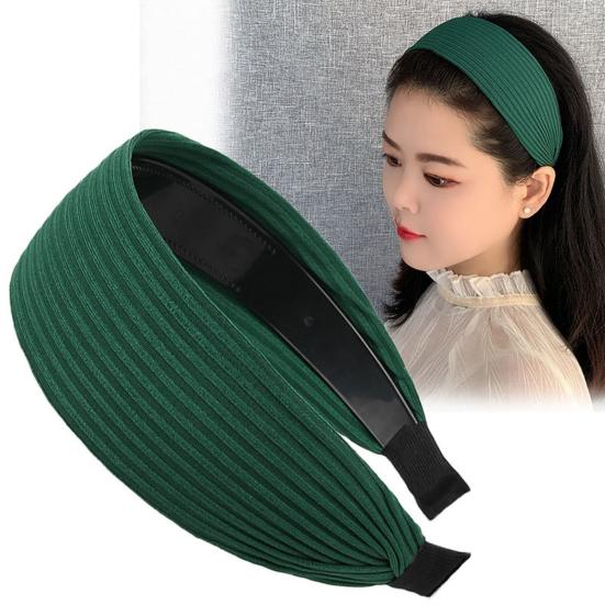 Serre-tête élastique à larges bords, léger, antidérapant, style coréen, pliable, accessoire pour cheveux