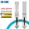 SK-LINK 100G QSFP Active Optical Stack Cable