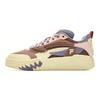 FILA Comfortable Versatile Low-Top Retro Basketball Shoes Women sneaker Light-Yellow Purple T12W413211FBP