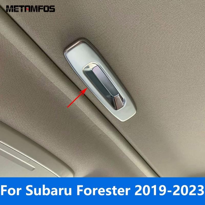 Accessories For Subaru Forester SK Matte Car Roof Skylight Door Hand Bowl Cover Trim Bezel Car Styling