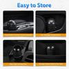 Trasgo For Car Cup Holder Trash Can Small Mini Trash Can Car Office Household Trash Can (Black)