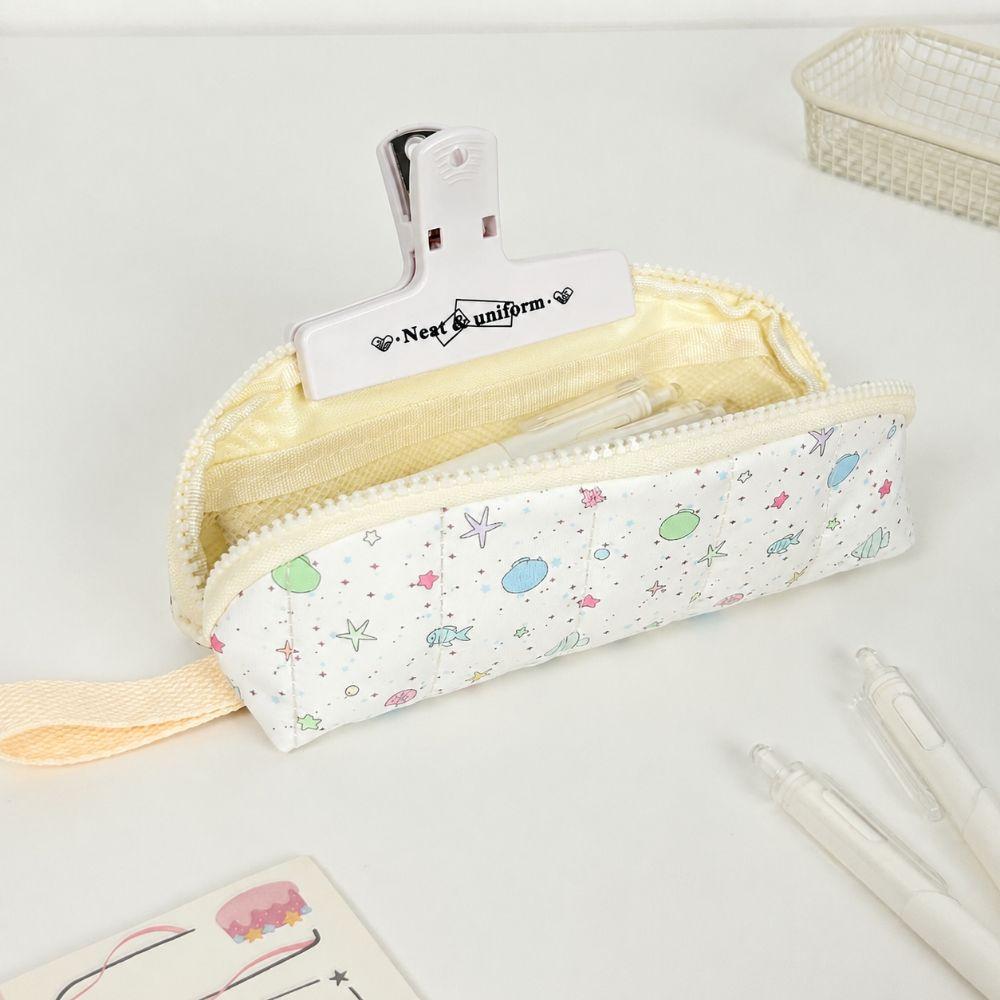 Large Capacity Pen Bag Handheld Pencil Pouch Portable Stationery Organizer  Gift
