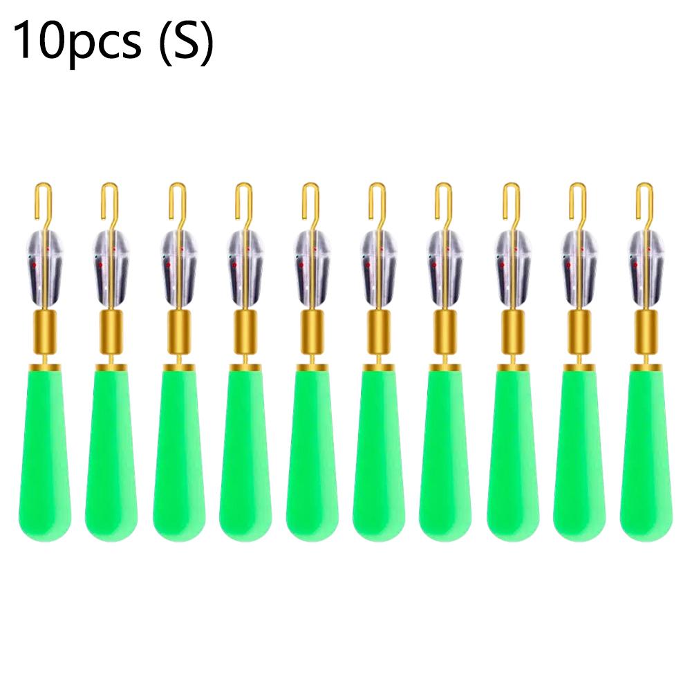 Silicone Fishing Floats Seat Quick Change Rotation Fast Fish Float Seat Fishing Accessories Copper Head Fishing Line Clip