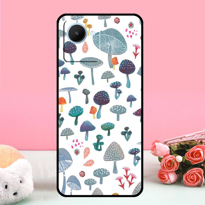 Mushroom Forest For Realme C55 C53 C35 C33 C30 C25s C21Y C11 C15 GT Neo5 GT3 GT5 9 10 11 12 Pro Plus Case