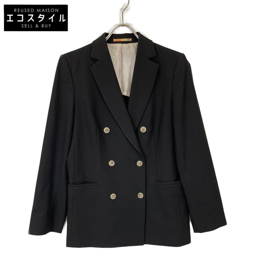 ORIHICA [RHYME] Black THE THIRD SUITS double jacket DELEGANT G222H543-0 Jacket L blackUsed