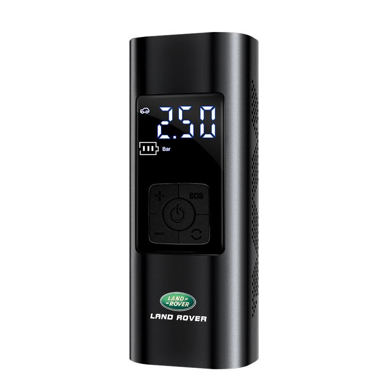 1 Stück Auto-Reifenfüller Smart Digital Aufblasbare Pumpe Emblem Zubehör für Land Rover Range Rover Defender Freelander Discovery 1 2 Evoque Rover L322