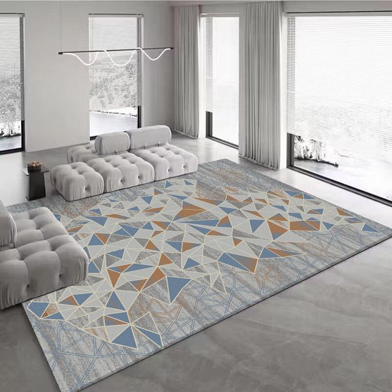 Fashionable and high-end carpet, living room sofa and coffee table carpet, light luxury Nordic minimalist carpet