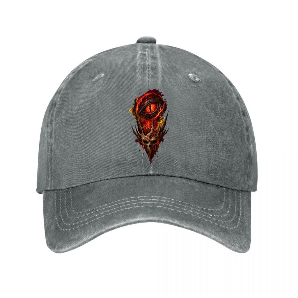 Infernal Watcher Skull Eclipse Emble New Vintage Washed Cotton Baseball Cap Sun Hats