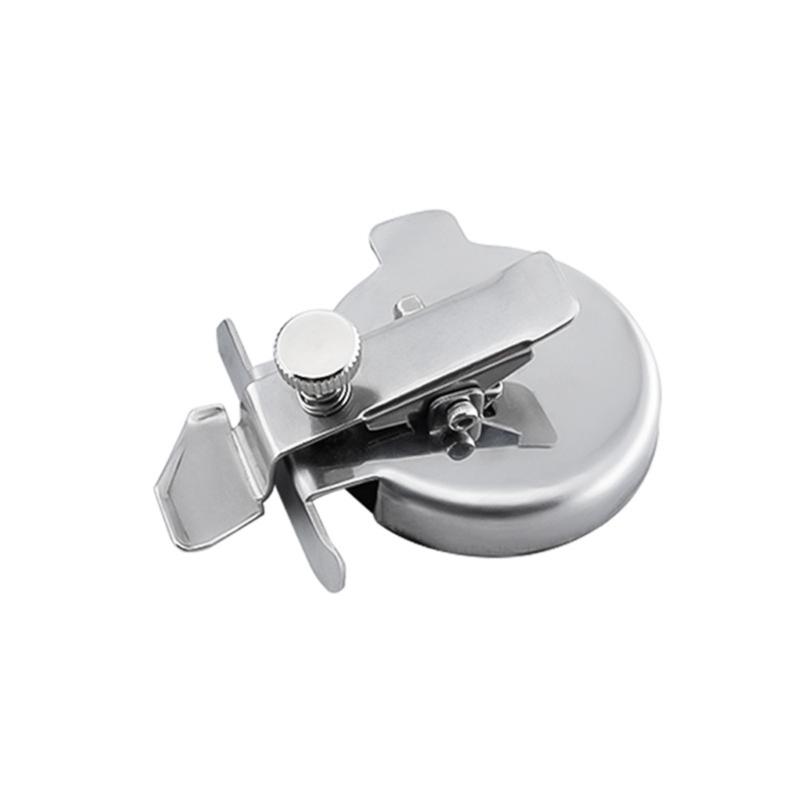 Verstellbare Dicke Nähnahtführung Kreisform Metall Magnetische Nahtführung zum Säumen Gerade/Geschwungene Nähte