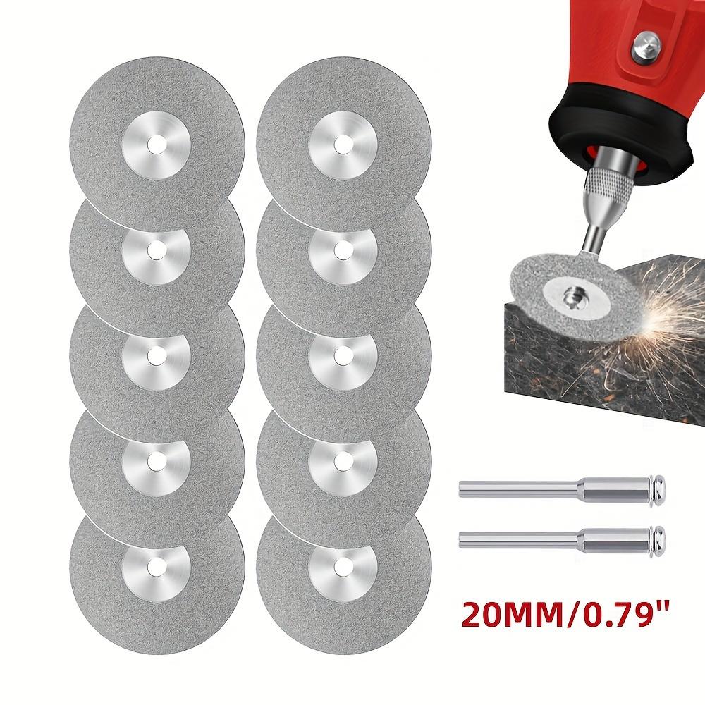 12pcs Mini Diamond Shaving Disc Set - Enhance Your Rotary Accessories With Circular Saw Blades, Abrasive Grinding Wheels & More!