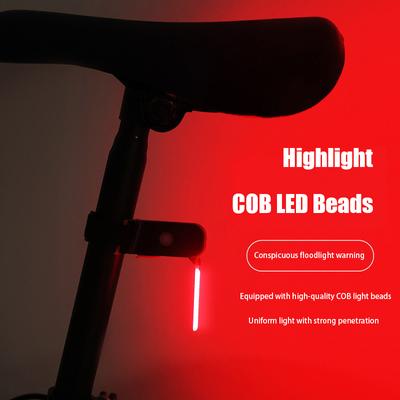 Zadní světlo na kolo Photon Drop Varovná lampa Voděodolná dobíjecí LED zadní světlo na kolo Silniční kolo Cyklistika Photondrop Light