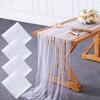 Faux Pearl Table Runner Tulle 118 X 28 Inch Sheer Gauze Fabric