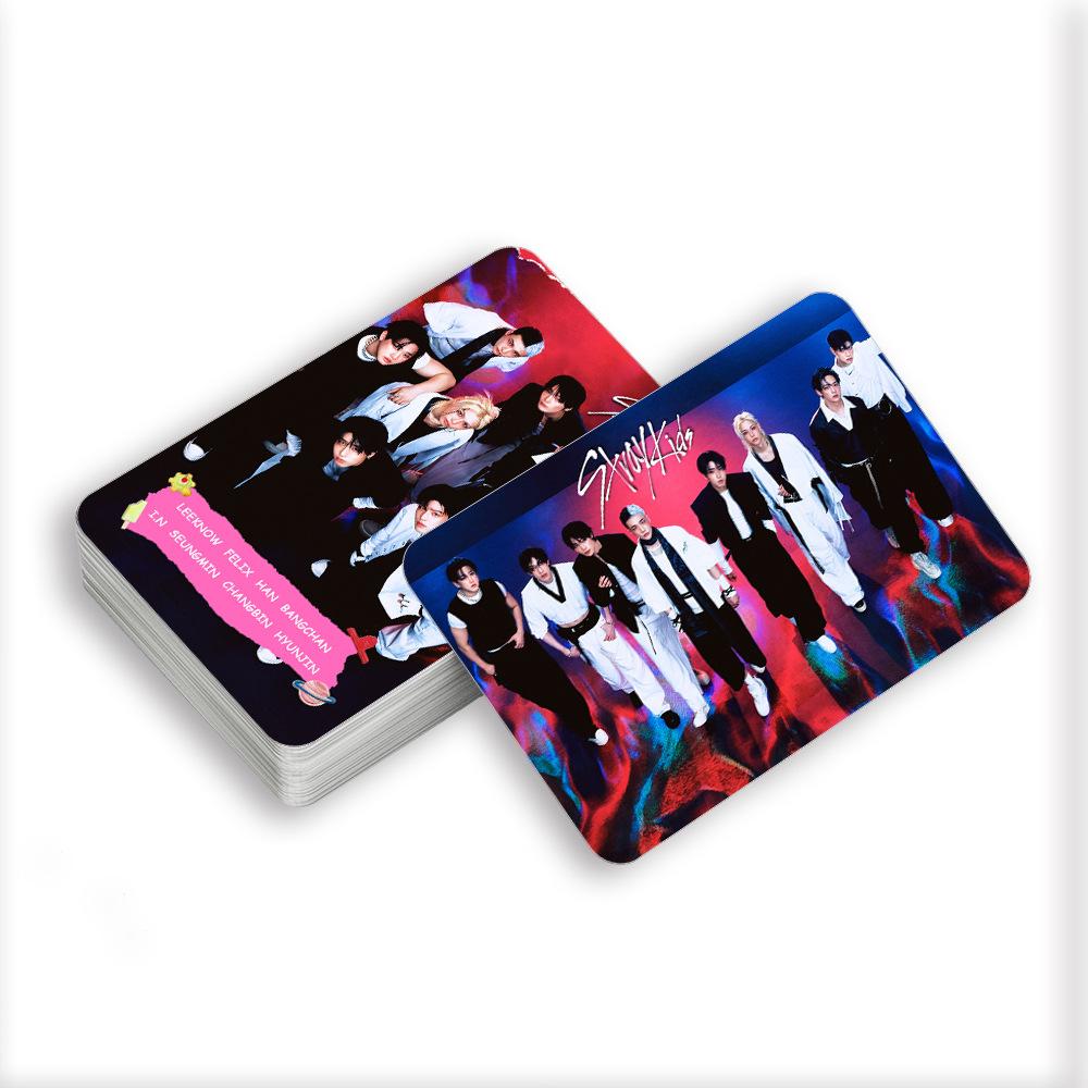 96 Pcs Set Straykids 4th Album Karma Merchandise 60 Lomo Photo Cards 36 Random Stickers For Star Fans Collection And Lovely Gift