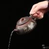 1 PCS 230ml Yixing Handmade Carved Purple Clay Teapot Creative Retro Exquisite Kung Fu Tea Set Single Tea Pot