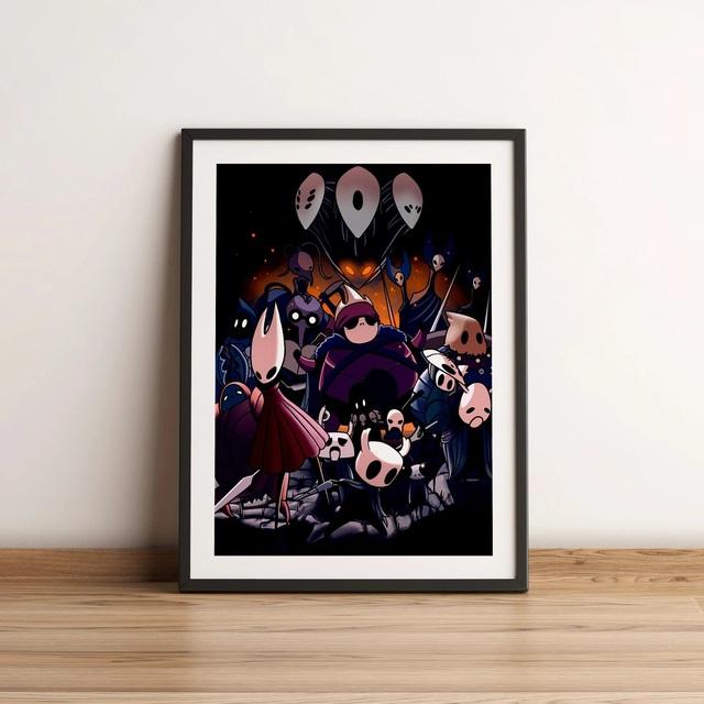 Hollow Knight Electronic Game Painting Children's Anime Game Poster Printed On Canvas