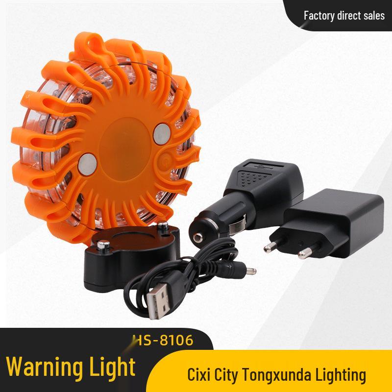 Rechargeable Super Bright Waterproof Flashing Warning Light