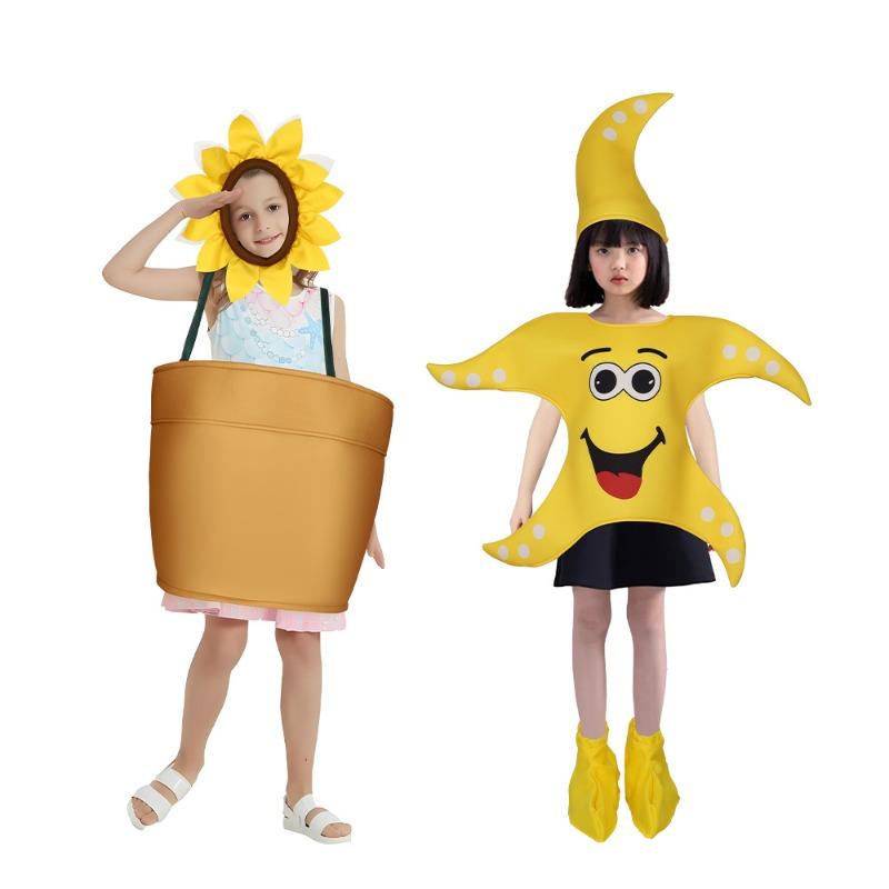 Halloweenské dětské párty kostýmy Zábavné parodické kostýmy Aktivita Jednodílné vystoupení kostýmy Kompozitní houba Taneční kostýmy