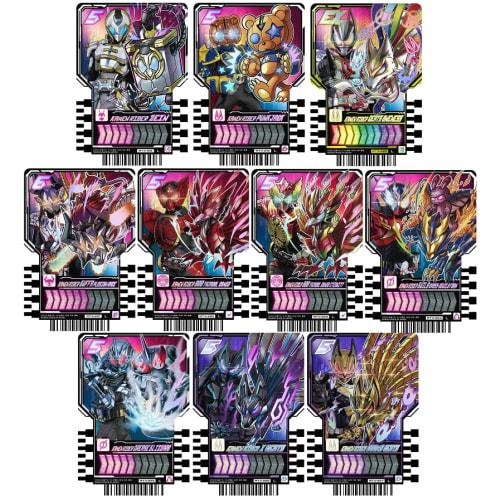 Kamen Rider Gatchard Ride Chemi Trading Cards PHASE:EX02 L Legend Rider Rare 10-Piece Set (Toy)