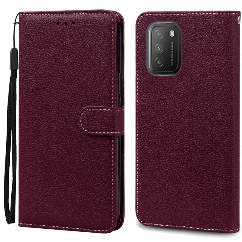 POCOM3 POCO M3 Etui Retro Lommebok Lær Flip Etui For Xiaomi Mi Poco M3 Pro Etui M3Pro 5G Telefondeksel Coque Fundas Capa