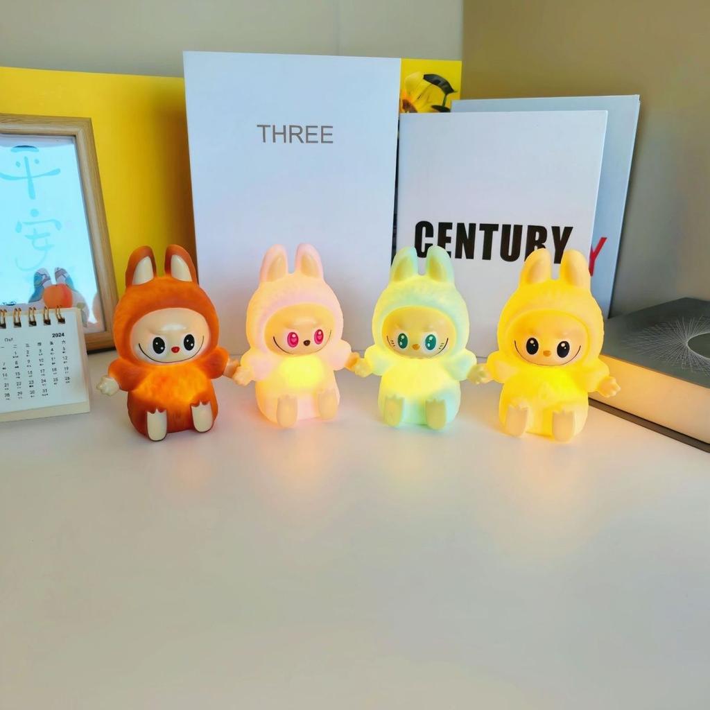 Cartoon Night Light, Cute Mini Creative Decoration, Adjustable Bedroom Rechargeable