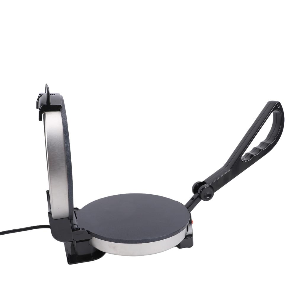 Electric Tortilla Maker 20.5cm Large Heating Area Automatic Temperature Control Non Stick Chapati Maker Machine US Plug