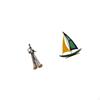 Harmonic Sailor Resin Iron Musician Sculpture Tabletop Figurine Art Decor Centerpiece for Home