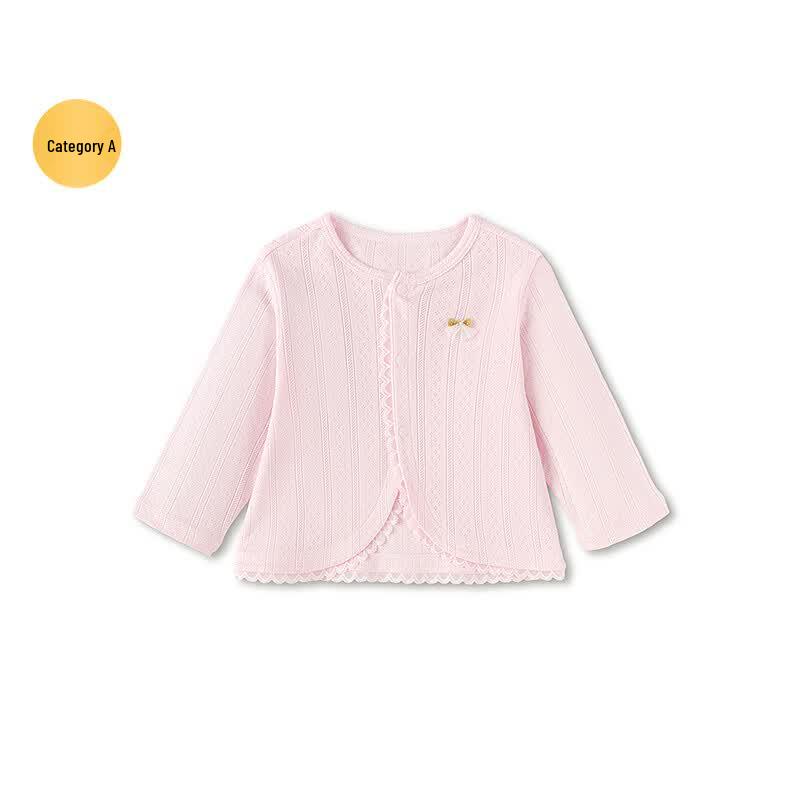 Balabala Baby Bow-Patterned Summer Cardigan