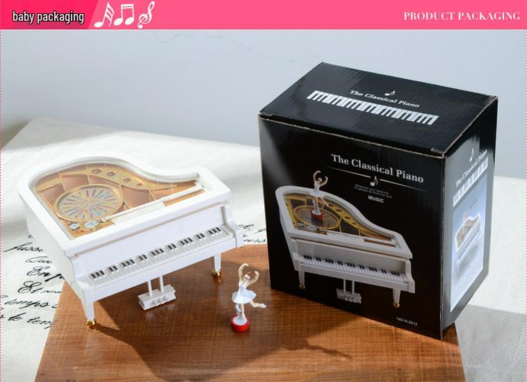 Rotating Ballet Girl Music Box - Ideal Birthday & Children's Day Gift for Girls