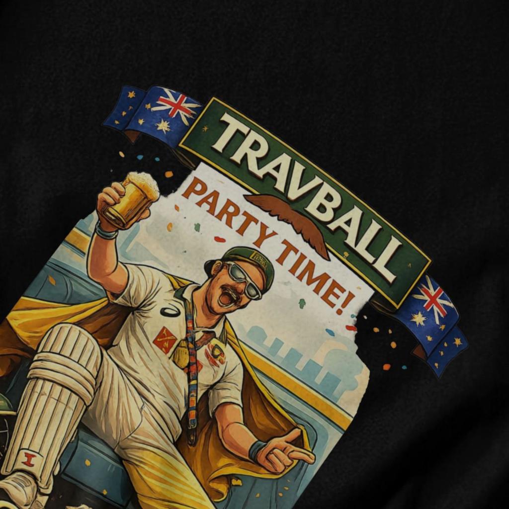 Men T Shirt Travball Travis Head Trendy Idea Y2K Graphic Anime Unisex Clothing T Shirts