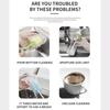 Kitchen Sink Rinser Automatic Press Cup Washer Embedded Universal Tap Press Cleaner