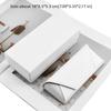 4Pcs/Set White Glasses Case PU Leather Glasses Storage Box Portable Sunglasses Case  Outdoor