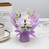 Forever Gift Graduation Bouquet Artificial Rose Flower Bouquet  Birthday Bouquet Gift