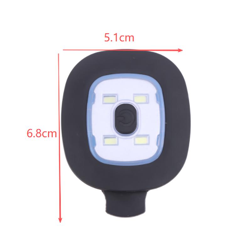 1/2/4Pcs USB Rechargeable Light For LED Hat Replaceable Headlamp Cap DIY Hat Light For Outdoor Cycling