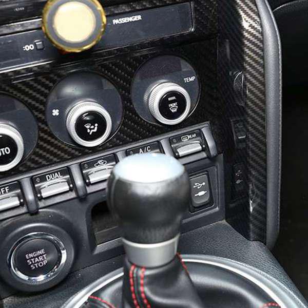 Toyota 86 & Subaru BRZ Center Console Trim & Start Button Frame (2012-2020 Models) - 3 Pieces.