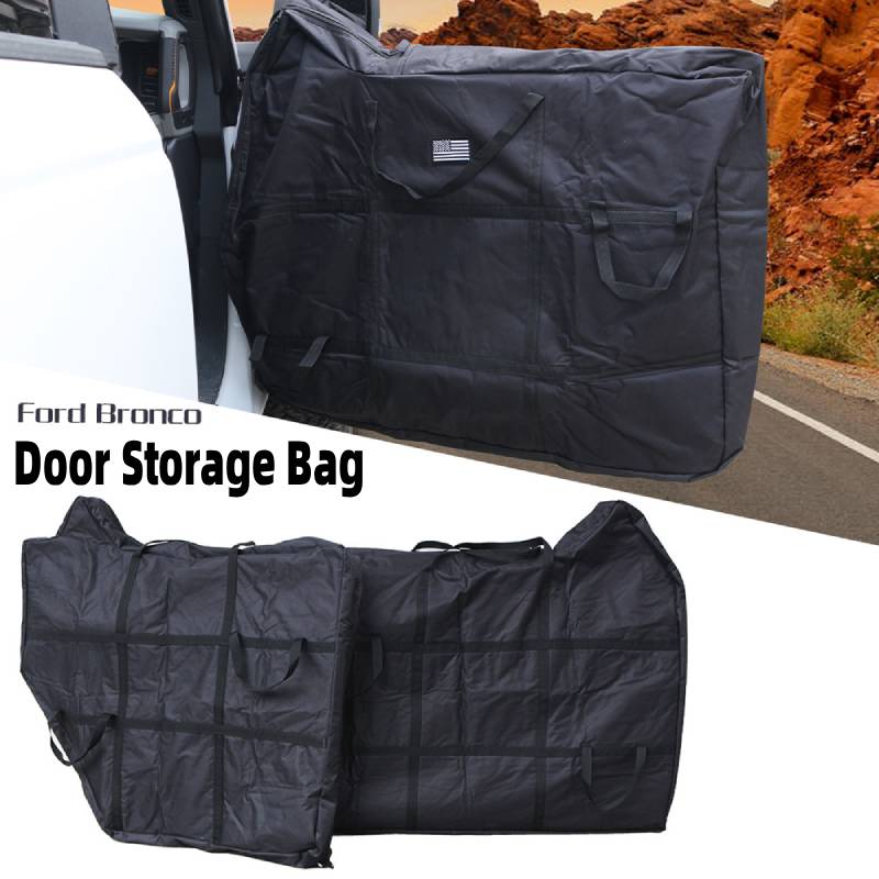 4pcs Door Storage Bag Front Rear Door Storage Bags Organizer Doors Protection Storage Bag for Ford Bronco 4 Doors 2025-2025