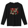 Sugar Plum Fairy T Shirt Retro Christmas Kids for Toddler Holiday Toddlers Girls Vintage Washed Casual Slightly Fashion