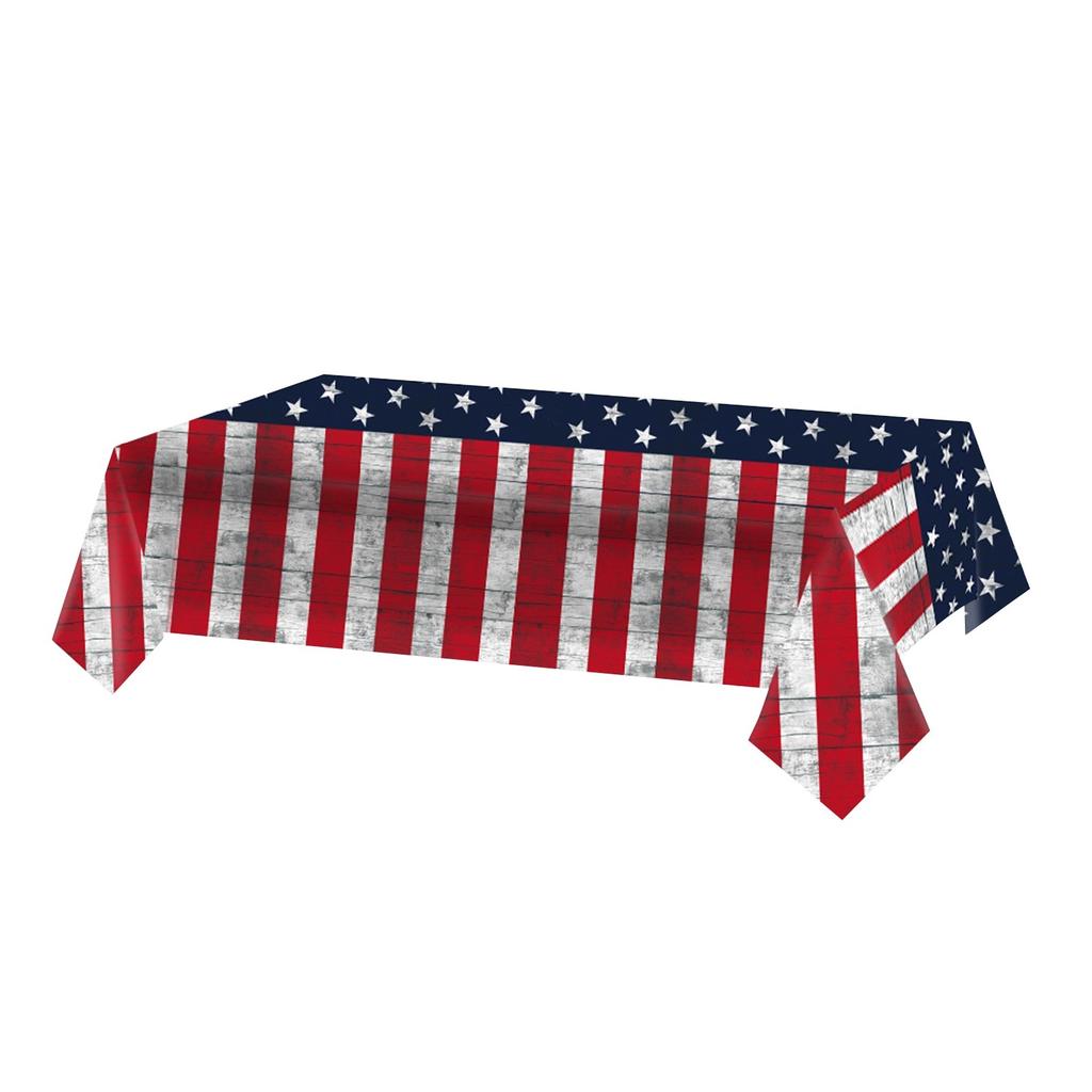 Independence Day Themed Party Decoration Disposable Tablecloth