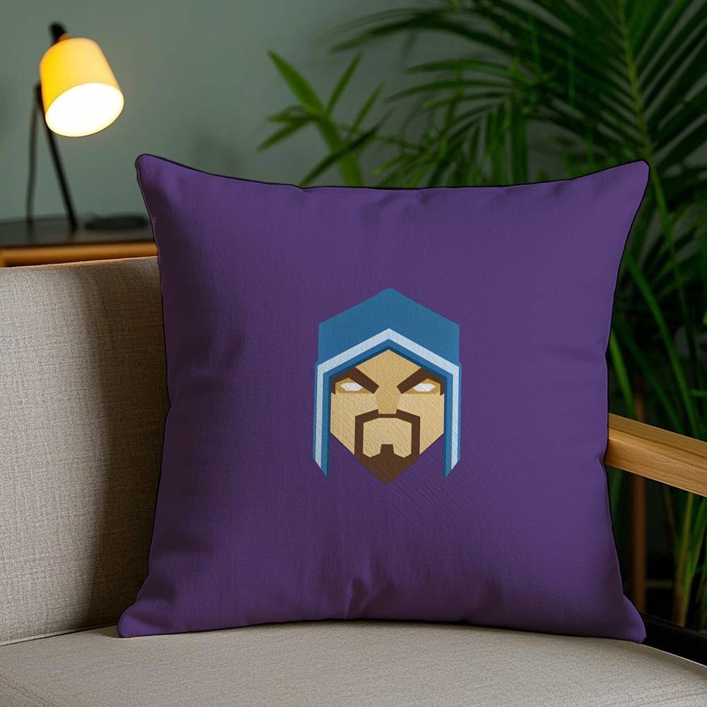 Game C-Clash Of C-clans Cute Fighting Pillow Case Sofa And Living Room Decorative Cushion Covers Dust-proof And Mite-proof F