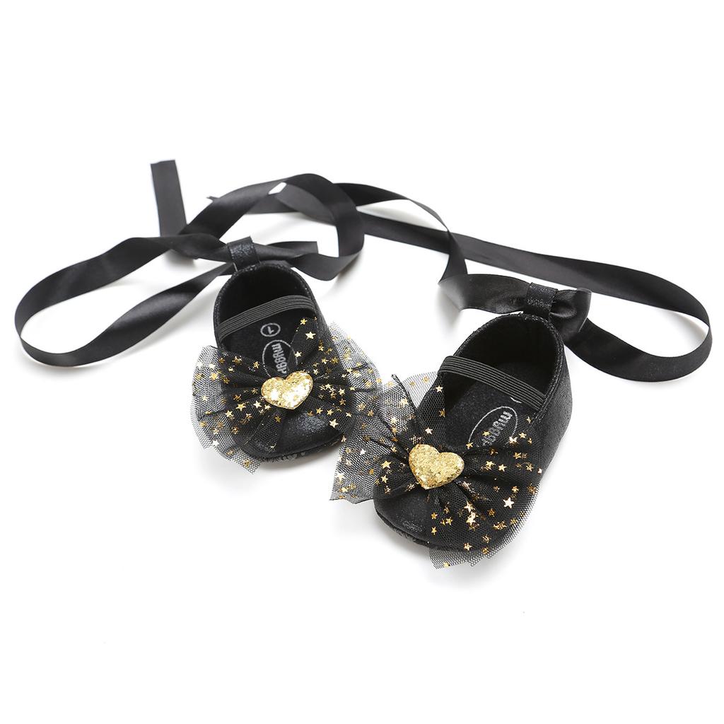 MYGGPP Butterfly Ribbon Princess Shoes Baby Baby Shoes Baby Shoes Small Baby Shoes Baby Shoes