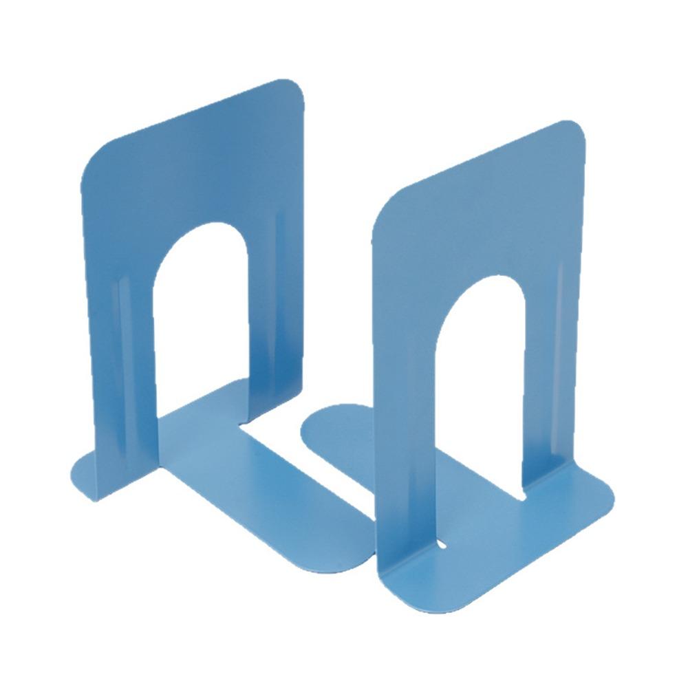 1/2PCS Metal Book Stand L-Shaped Desk Bookshelf Book High Quality Book Stoppers Supports  Office