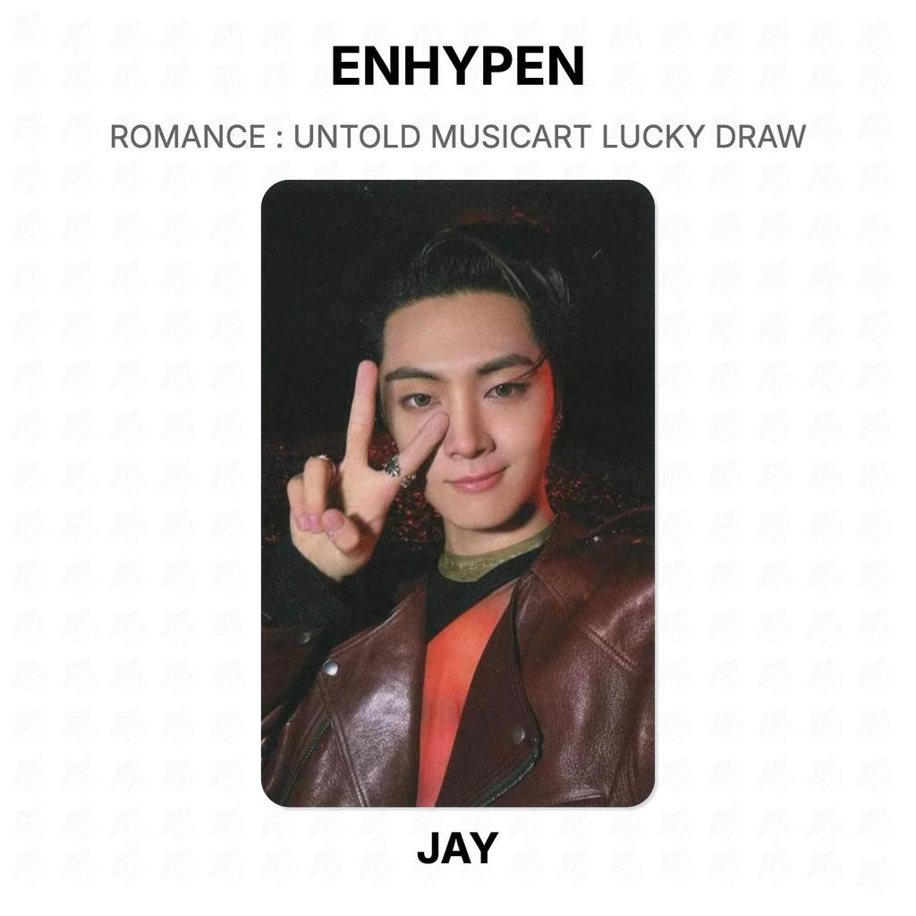 ENHYPEN ROMANCE : UNTOLD MUSICART LUCKY DRAW Official Photocard