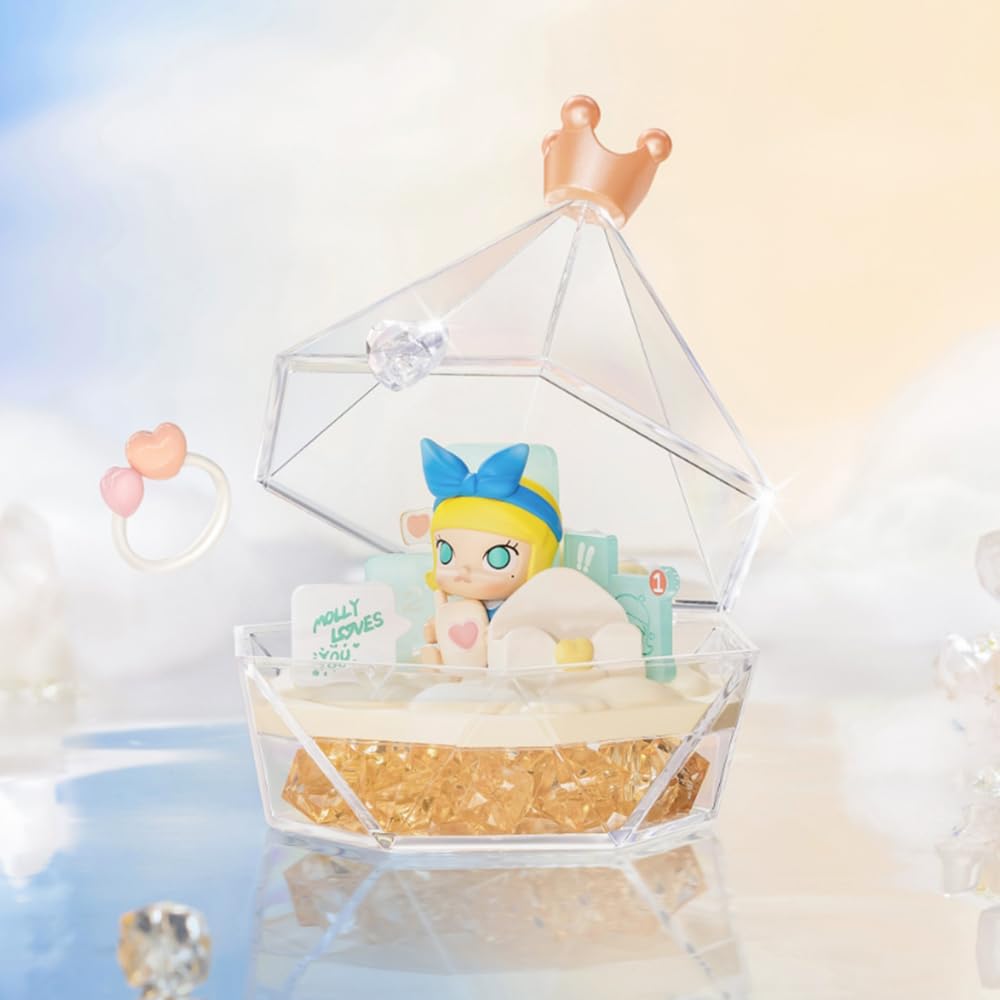 POPMART Wishes At Your Fingertips Series Scene Set Popmart Gacha Gacha Blind Box Figure Plastic Model Premium Toy PVC Soft Vinyl Original Character