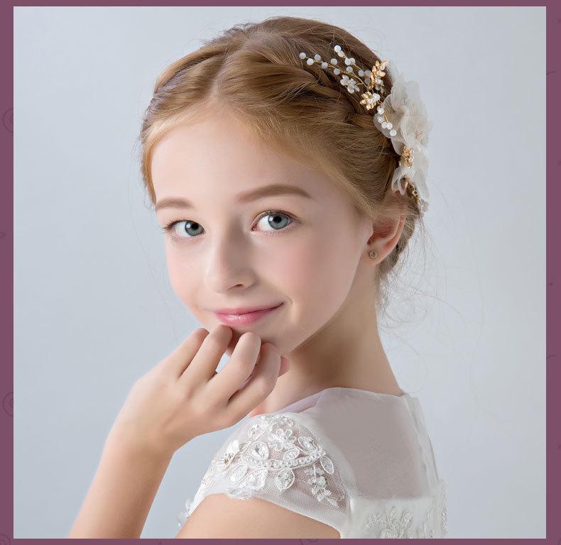 Floral Hair Accessories: Flower Clips & Headbands for Girls & Brides