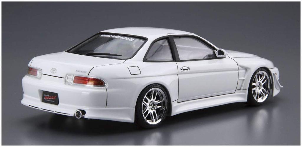 Aoshima Bunka Kyozai Scale The Tuned Car Series 56 Toyota Vertex JZZ30 Soarer 1996 Plastic Model 1/24 No.