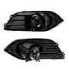 A Pair Car Fog Light Assembly Car Accessories Front Bumper Driving Fog Lamp With Bezel+Harness Fit For Honda HRV 2019 2020 2024