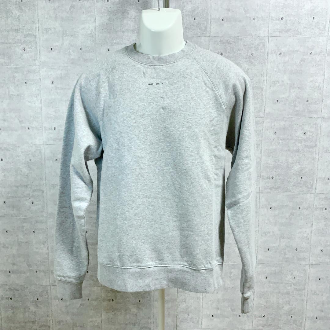

[USED] Sold out, overseas limited edition HELIOT EMIL logo sweatshirt