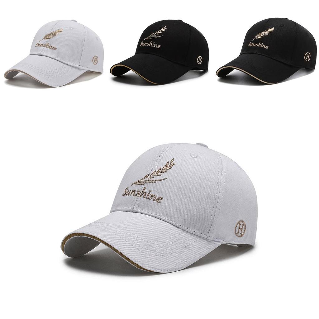 Modern Baseball Cap With Embroidered Letters For Stylish Summer Adventures