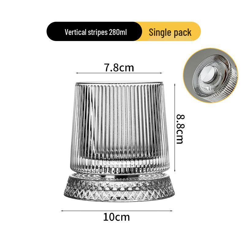 

Vertical Stripe Wooden Whiskey & Beer Tumbler Set
